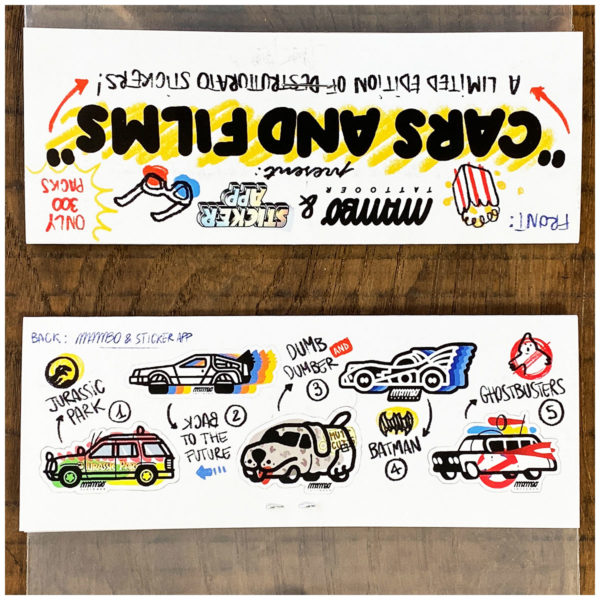STICKERS “CARS AND FILMS” - Image 7