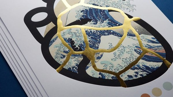 The Great Wave,  <br>before & after - Image 2
