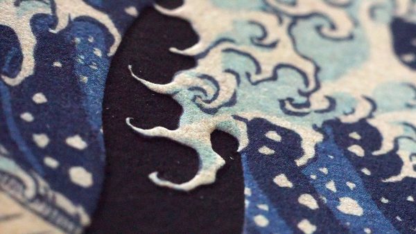 The Great Wave,  <br>before & after - Image 5